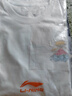 李寧短袖T恤男女同款柔軟親膚潮流休閑百搭寬松圓領(lǐng)戶(hù)外運(yùn)動(dòng)上衣 【水果印花抗菌】白363-2 M 曬單實(shí)拍圖