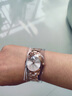 天梭（TISSOT）時(shí)尚系列海浪 石英女士腕表 鑲鉆瑞士奢侈品手表 送女友老婆禮物 鑲鉆金盤(pán)T112.210.33.456.00 曬單實(shí)拍圖