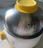 美的（Midea）【國(guó)家補(bǔ)貼】煮蛋器 蒸蛋器 單層7顆蛋 家用自動(dòng)斷電迷你雞蛋羹神器防干燒不銹鋼便攜式MZ-ZDE1601 曬單實(shí)拍圖
