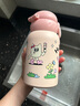 賽格仕SIGUS兒童保溫杯316大容量吸管直飲雙飲水杯幼兒園小學(xué)生上學(xué)專用 公園踏春記-粉色 520ml 曬單實(shí)拍圖
