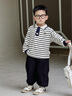 泰蘭尼斯童鞋秋季男童幼兒園包頭防踢室內(nèi)鞋軟底休閑兒童帆布鞋白/黑28 曬單實(shí)拍圖