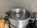 蘇泊爾（SUPOR）蒸鍋304不銹鋼鍋加高蓋四層大容量家用湯鍋燉蒸煮一體燃?xì)庠?8cm 曬單實(shí)拍圖