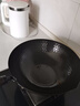 傳世家徽炒鍋鐵鍋無(wú)涂層炒菜鍋精鐵極鐵平底不粘鍋燃?xì)怆姶艩t通用已開鍋 30【無(wú)涂層極鐵鍋】+蓋+鏟 30cm 曬單實(shí)拍圖