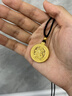 蒂蔻（Tico）黃金吊墜足金999古法金十二生肖八大守護(hù)神吊墜送女友老婆禮物 阿彌陀佛-生肖豬/狗守護(hù)神 金重16.5g多退少補(bǔ) 曬單實(shí)拍圖