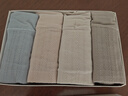 浪莎4條收腹內(nèi)褲女純棉底襠高腰棉質(zhì)面料大碼胖MM收腰提臀女士短褲頭 6129灰杏+淺肉+灰紫+膚色 4條 XL 建議115-135斤 曬單實拍圖