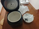 美的（Midea）電飯煲4L電飯鍋抗菌青瓷內(nèi)膽特色鹵燉一鍵柴火飯多功能微壓家用3-4人智能預(yù)約MB-4E86  曬單實拍圖