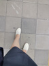 ZHR休閑鞋女簡(jiǎn)約真牛皮小白鞋女舒適輕便果凍底女鞋 BT75 米色 39  曬單實(shí)拍圖
