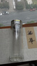 WINEWINGSGB輕奢品牌純鈦水杯玻璃杯男茶杯雙層加厚隔熱泡茶杯辦公車載水杯 大杯(金鉆鴻蒙)360ml 曬單實(shí)拍圖