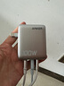 ANKER【國家3C認證】安克智顯充Lite100W充電器數(shù)據(jù)線套裝 氮化鎵type-c小米快充pd插頭適用iPhone16 銀 曬單實拍圖