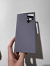 三星（SAMSUNG）Galaxy S24 Ultra手機(jī)殼原裝插卡式智能視窗保護(hù)套 紫色 曬單實拍圖