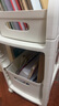安爾雅書房置物架可移動(dòng)學(xué)生桌下收納小推車書包架辦公室包包收納 兩層 曬單實(shí)拍圖