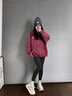 ZUOSAISI品牌小白鞋女真皮厚底休閑鞋女2025秋季新品女鞋時尚百搭阿甘鞋女 金色 34 曬單實拍圖
