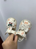 瑜品佳 寶寶學(xué)步鞋嬰兒涼鞋夏季透氣防滑軟底女童鞋0-1歲鞋子?jì)胗變悍捞?嬰兒鞋子夏季E-06夏櫻桃黃色 單層 12.5 內(nèi)長(zhǎng) 曬單實(shí)拍圖