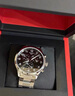 天梭（TISSOT）【官方授權(quán)店】速馳系列男表運(yùn)動(dòng)計(jì)時(shí)皮帶石英手表瑞士腕表送男生 黑盤鋼帶款T116.617.11.057.01 曬單實(shí)拍圖