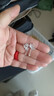 栢啟歆S999足銀耳釘 蝶戀花耳環(huán)重工高級感蝴蝶流蘇足銀送禮物百搭耳飾 S999足銀耳釘【蝶念花】+禮盒 曬單實拍圖