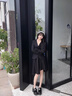 CHERY KALLY【星際迷蹤】樂(lè )福鞋女2025新款厚底英倫風(fēng)真皮單鞋頭層牛皮小皮鞋 黑色 37 曬單實(shí)拍圖