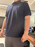 哈吉斯（HAZZYS）男裝 25夏上衣多色短袖POLO衫ASTZE0CBX71 藏青色NV 2XL（185/104 曬單實(shí)拍圖