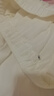 無印良品（MUJI）女式 強捻 抽褶裙 長半身裙女裙子女裝格子裙25年夏季BE1VEC5S 米白色 M （160/66A） 曬單實拍圖