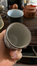 和風(fēng)四季復古釉下彩陶瓷茶杯功夫茶具下午茶家用水杯餐廳擺臺杯子茶壺 大號青花茶杯（200ml） 曬單實(shí)拍圖