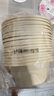 云蕾一次性碗帶蓋餐具打包飯盒可微波可降解玉米淀粉露營800ML*10套 曬單實拍圖