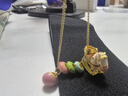 瑞諾黃金玫瑰花園項(xiàng)鏈女999足金新款鎖骨鏈生日禮物送女友 黃金玫瑰花園項(xiàng)鏈/金重約4.8克 曬單實(shí)拍圖