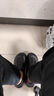 特步（XTEP）洞洞鞋男拖鞋外穿男夏季情侶厚底增高運動涼鞋男 A457 黑 42-43 曬單實拍圖