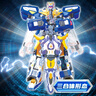 展高（JUMPGO）炫卡斗士玩具男孩禮物變形機(jī)器人炫藍(lán)雷霆王8159 曬單實(shí)拍圖