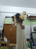 馬克公主帶胸墊睡裙女夏季棉質(zhì)公主風(fēng)睡衣家居睡裙長(cháng)款2025新款 XN4488-花邊領(lǐng)子裙（帶胸墊） M 曬單實(shí)拍圖