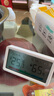 得力(deli)室內(nèi)溫濕度表 LCD電子溫濕度計(jì) 嬰兒房室內(nèi)溫濕度表辦公用品老人兒童禮品白色LE505PRO 曬單實(shí)拍圖