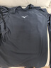 美津濃（MIZUNO）泳衣男士防尷尬沙灘泳褲套裝速干大碼長袖溫泉游泳裝備A1105黑2XL 曬單實拍圖