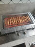 旭安電燒烤爐家用燒烤爐子無(wú)煙羊肉串生蠔面筋不銹鋼電烤爐商用開(kāi)店擺攤電燒烤爐 加厚58款（3000W）10A插頭 1層 曬單實(shí)拍圖