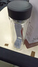 OEMG德國(guó)進(jìn)口品質(zhì)茶水分離杯玻璃杯鋼化防摔打不碎茶杯雙層高硼硅水杯 加厚款黑色ML350ml 曬單實(shí)拍圖