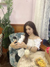 TFY秋冬自然石串珠項鏈女款2025新款高級感小眾輕奢復古疊戴鈦鋼頸鏈 琥珀色自然石項鏈 曬單實(shí)拍圖