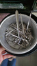 TEAEGG烤箱羊肉串掛鉤燒烤簽子304不銹鋼家用吊爐針烤肉扁鐵簽字叉釬子 12cm 304扁簽【50只】 曬單實拍圖