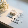 兩三事虛擲花期 2025夏季新款森女風印花拼接雙層裙擺繡花A字半身裙 深藍色 M 曬單實拍圖