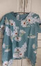 古今（GUJIN）春夏新品睡衣女媽媽中老年家居服棉綢寬松大碼可外穿睡褲套裝3XL 曬單實拍圖