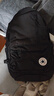 匡威（Converse）官方 Straight Edge男女休閑簡約雙肩包書包10021138 10021138-A01/黑色 OSFA 曬單實拍圖