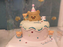 funism玩樂主義黃油小熊盲盒萌粒小熊頭女生烘焙達(dá)人擺件生日禮物單盒 曬單實(shí)拍圖