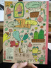 國譽（KOKUYO）B5/40張/8mm點線2025年Campus50周年限定插畫師無線裝訂本 軟抄本AIUEO FRIENDS1本W(wǎng)CN-CNB14E32 曬單實拍圖
