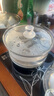益茶福全自動(dòng)上水電熱水壺底部上水嵌入式茶臺(tái)功夫茶燒水壺飲水燒水一體機(jī)抽水玻璃煮茶壺保溫泡茶壺 SQ-008玻璃套裝 1L 曬單實(shí)拍圖