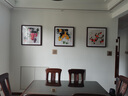 季棠葡萄水果新中式餐廳裝飾畫(huà)餐桌飯廳背景墻掛畫(huà)紫氣東來(lái)玄關(guān)壁畫(huà) F-事事如意 50*50cm(實(shí)木框+有機玻璃+油畫(huà)布) 曬單實(shí)拍圖