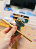朱炳仁 如意金箍棒銅筆套裝 學(xué)業(yè)客廳玄關(guān)桌面擺件 曬單實(shí)拍圖