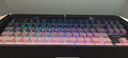 邁從（MCHOSE）K87S/G87【國家補貼】旋鈕無線機械鍵盤電競游戲客制化有線/藍牙三模gasket結構全鍵熱插拔辦公 G87 黑莓粉漸變側刻 TTC快金軸V2 曬單實拍圖