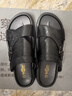 金利來（goldlion）男鞋都市休閑透氣戶外涼鞋兩穿皮鞋沙灘鞋59622032401A-黑色-43碼 曬單實拍圖
