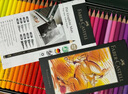 輝柏嘉（Faber-castell）彩鉛60色油性彩鉛 彩色鉛筆 畫筆套裝 繪畫套裝 大師專業(yè)級彩鉛 輝煌禮盒 山海經(jīng)IP兒童禮物 曬單實拍圖