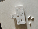 德力普（Delipow） 插座 轉換插頭/品字形一轉三多功能/分控開關/無線轉換插座/電源轉換器 【升級款】3個兩角插口+3個三角插口 曬單實拍圖