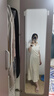 尚都比拉串珠雞心領(lǐng)國風(fēng)短袖連衣裙女夏季暗紋提花開衩裙情人節(jié)氣質(zhì)中長裙 曬單實拍圖