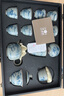 蘇氏陶瓷（SUSHI CERAMICS）汝窯開(kāi)片茶具套裝手繪山水泛舟三才蓋碗泡茶壺大套禮盒 曬單實(shí)拍圖