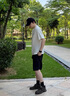 花花公子（PLAYBOY）男鞋2025夏季鞋子男士百搭休閑工裝鞋潮流低幫馬丁靴 黑色 42 曬單實(shí)拍圖