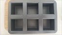 馥楽心作FL日本cotta方杯磅蛋糕面包吐司模具6連方形蛋糕工具家用烘焙烤盤 6連方杯模具（帶蓋子）1個 曬單實拍圖